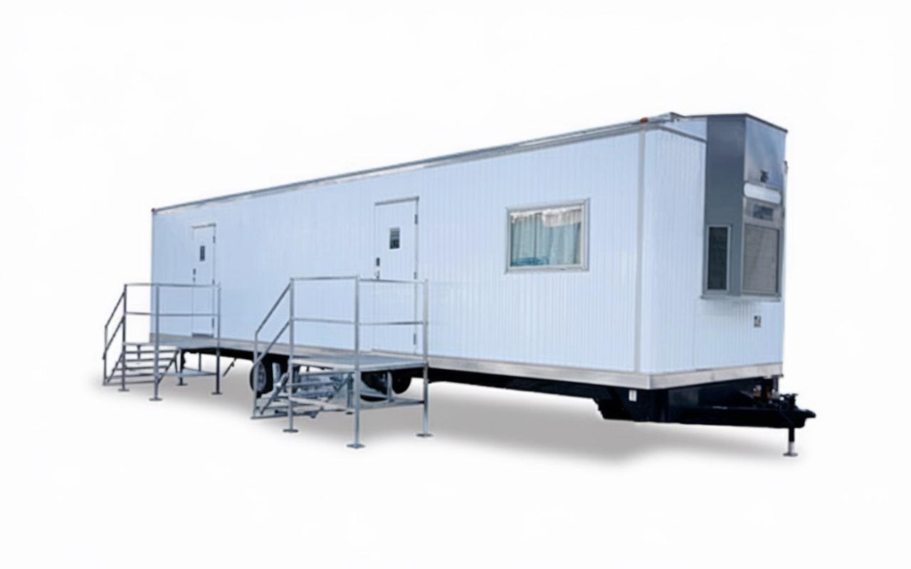 there are various sizes and configurations available for office trailers to meet your specific needs